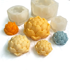 DIY Food Grade Silicone Candle Molds, For Candle Making, Flower