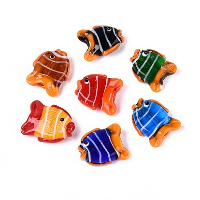 Бусины лэмпворк , клоун