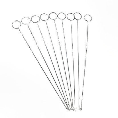 Stainless Steel Sewing Loop Turner Hook, with Latch, for Fabric Straps, Handmade Sewing Tools DIY Knitting Accessories