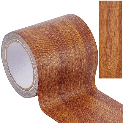 Klebeband aus Vliesstoffen mit Holzmaserung, Eichenholzmaserung Reparaturklebeband, Wohnung