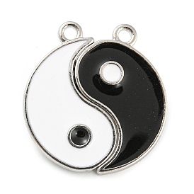 Alloy Magnetic Pendants, Yin Yang Pattern
