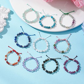 Регулируемые кольца перста природных драгоценных камней