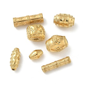 304 Stainless Steel Beads, Real 18K Gold Plated