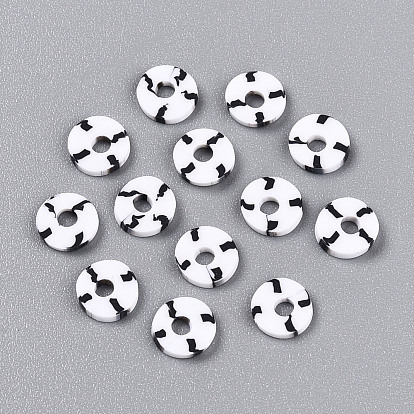 Бусины из полимерной глины , Диск / плоские круглые, Heishi бусы