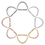 304 Stainless Steel D Rings, Buckle Clasps, For Webbing, Strapping Bags, Garment Accessories