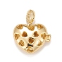 Латунные диффузор Locket подвески, рамку прелести для ожерелья, без свинца и без кадмия, сердце