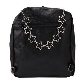 Alloy Purse Chains, Handbag Decorative Chains, Star/Heart