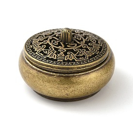 Brass Incense Holders Box, Home Office Teahouse Zen Buddhist Supplies