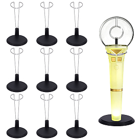 Mini Plastic & Metal Doll Display Stand, for DIY Moppet Makings Kids Photography Props Decorations Accessories