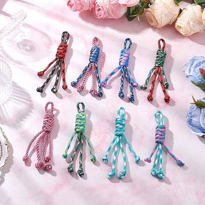 8 шт. полиэстер и спандекс парашютный шнур подвесные украшения