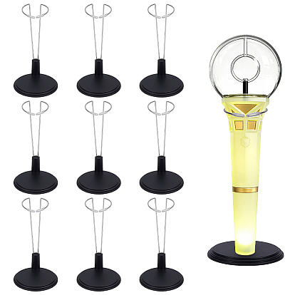 Mini Plastic & Metal Doll Display Stand, for DIY Moppet Makings Kids Photography Props Decorations Accessories