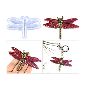 DIY Dragonfly Silicone Molds, Resin Casting Molds, for UV Resin, Epoxy Resin Jewelry Making