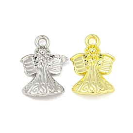 Rack Plating Alloy Pendants, Column with Angel