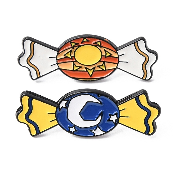 Эмалевые булавки для конфет, булавки для лацканов из сплава для одежды рюкзака