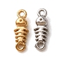 304 Stainless Steel Connector Charms, Fishbone Links