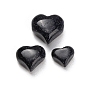 Synthetic Blue Goldstone Beads, Heart