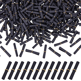 400 шт. мини-рулон бумаги для пожеланий, с железным кольцом, крафт-бумага