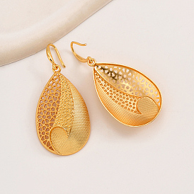 Серьги-подвески из сплава, слеза