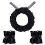 Detachable Polyester Lace False Collar & Oversleeves Sets, DIY Garment Accessories
