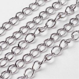 Iron Chains, Unwelded, Twisted Chains, Unwelded, Oval, with Spool