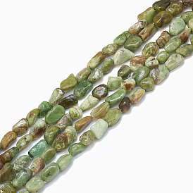 Natural Opal Beads Strands, Tumbled Stone, Nuggets