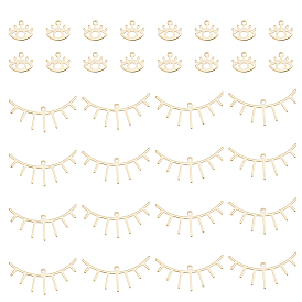 32 шт 2 стиль латунные подвески, подвески для ресниц/глаз