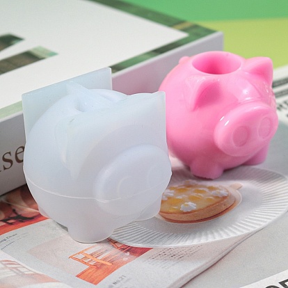 Свечи силиконовые формы, изготовление свечей из эпоксидной смолы, свинья