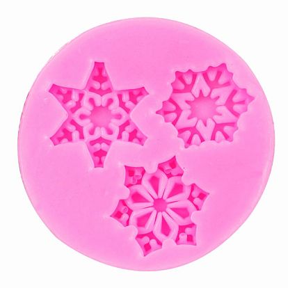 Food Grade Silicone Molds, Fondant Molds, For DIY Cake Decoration, Chocolate, Candy, UV Resin & Epoxy Resin Jewelry Making, Snowflake