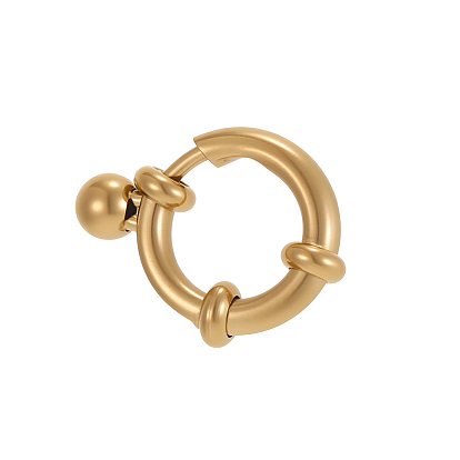 304 Круглая пружинная застежка из нержавеющей стали, ионное покрытие (ip), долговечный