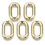 CCB Plastic Linking Rings, Quick Link Connectors, For Jewelry Paperclip Chains, Drawn Elongated Cable Chains Making, Oval