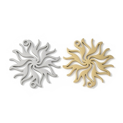 304 подвески из нержавеющей стали, выдолбленный солнечный механизм подвеска