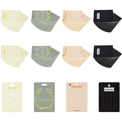 Заколка для волос, для показа упаковки клипов, прямоугольник со словом