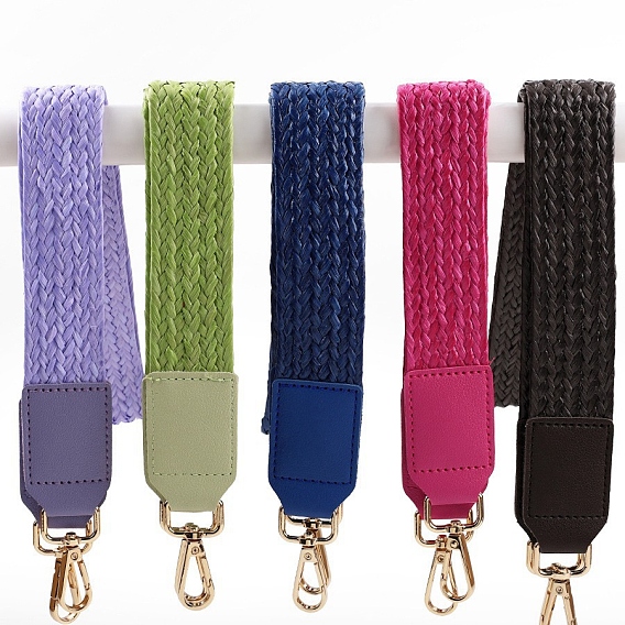 Ручки для сумок из искусственной кожи и рафии