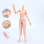 Plastic Movable Joints Action Figure Body, for Female BJD Doll Accessories Marking