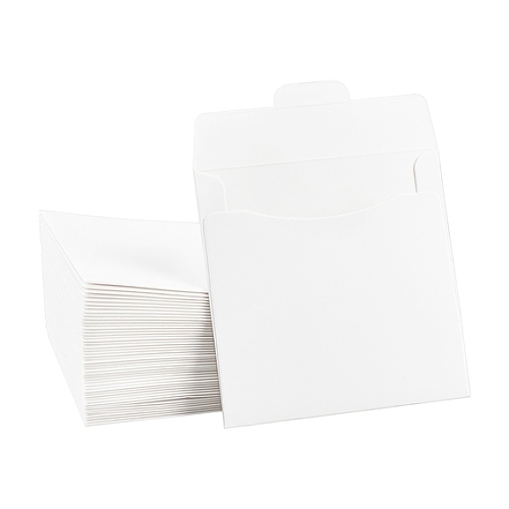 Pochettes de cd, enveloppes en papier kraft, cd papier kraft, enveloppes de DVD, couvertures de support de stockage de papier de cd