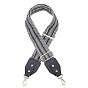 Sangle de sac en polyester, avec cuir PU et fermoirs en alliage, pour les accessoires de remplacement de sac