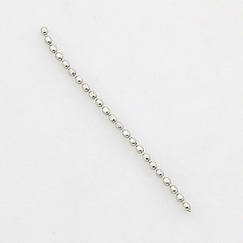 304 из нержавеющей стальной шарик цепочки, граненые