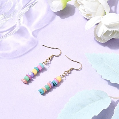 Болтаться серьги оболочки естественно, с 304 фурнитурой из нержавеющей стали, чип