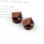 Harz Cabochons, Imitation Lebensmittel, Kuchen