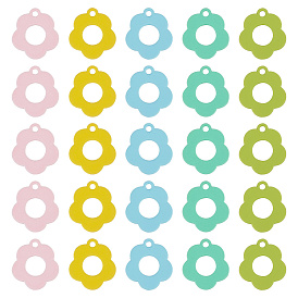 40 шт 5 цвета краска для выпечки сплав подвески, 