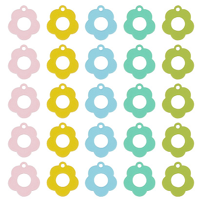 40 шт 5 цвета краска для выпечки сплав подвески, 