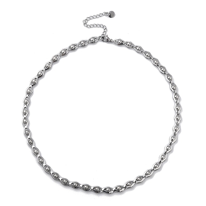 304 Stainless Steel Link Chain Necklaces