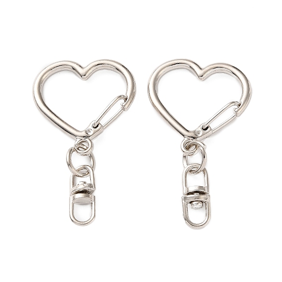 Поворотные застежки из цинкового сплава и железа, сердце