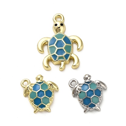 Подвески из эмали и сплава, прелести морской черепахи