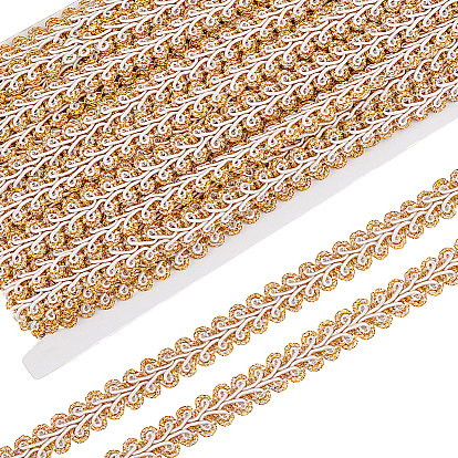 20 ярдов полиэстеровой кружевной ленты, кружевная отделка с волнистым краем, аксессуары для одежды