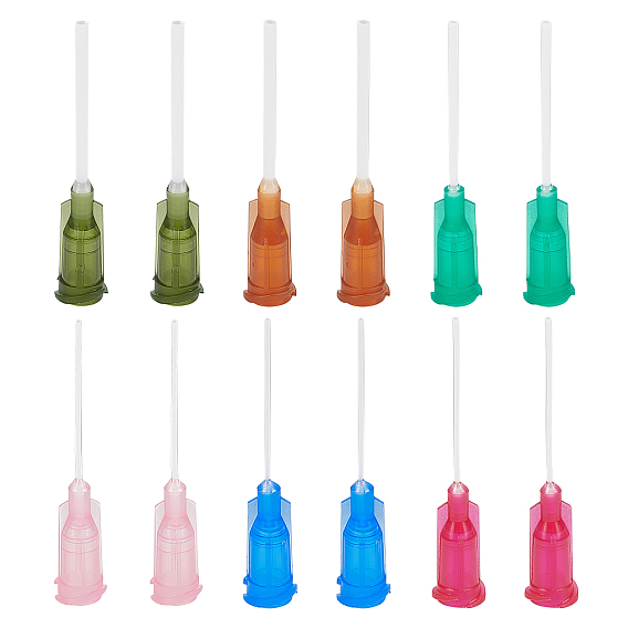 Plastic Fluid Precision Blunt Needle Dispense Tips