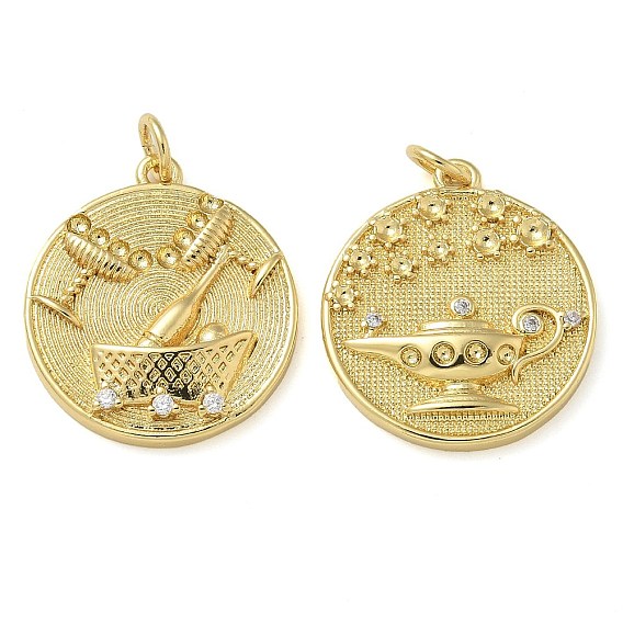 Стойка металлическая латунная микропрофилированная кубическая циркония подвески, долговечный, без свинца и без кадмия, плоские круглые прелести