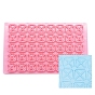 Food Grade Plastic Cookie Printing Moulds, DIY Biscuit Baking Tool
