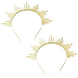 Сплав волос, аксессуары для волос для женщин и девочек, нимб Богоматери