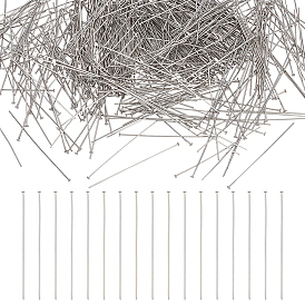 800 шт. 304 штифты с плоской головкой из нержавеющей стали